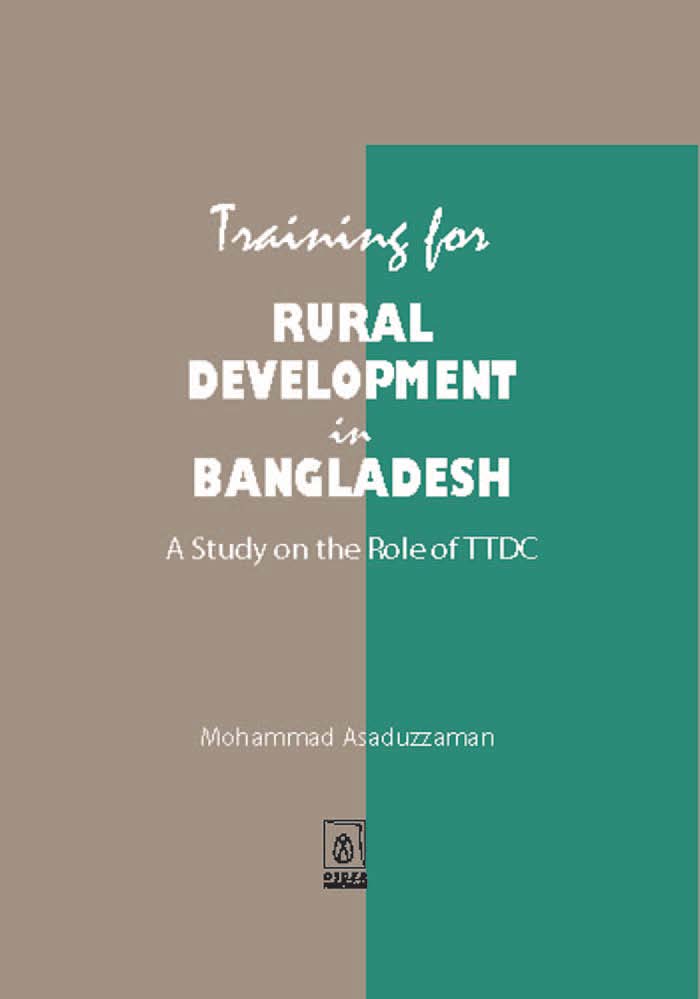 Training for Rural Development in Bangladesh A Study on the Role of TTDC